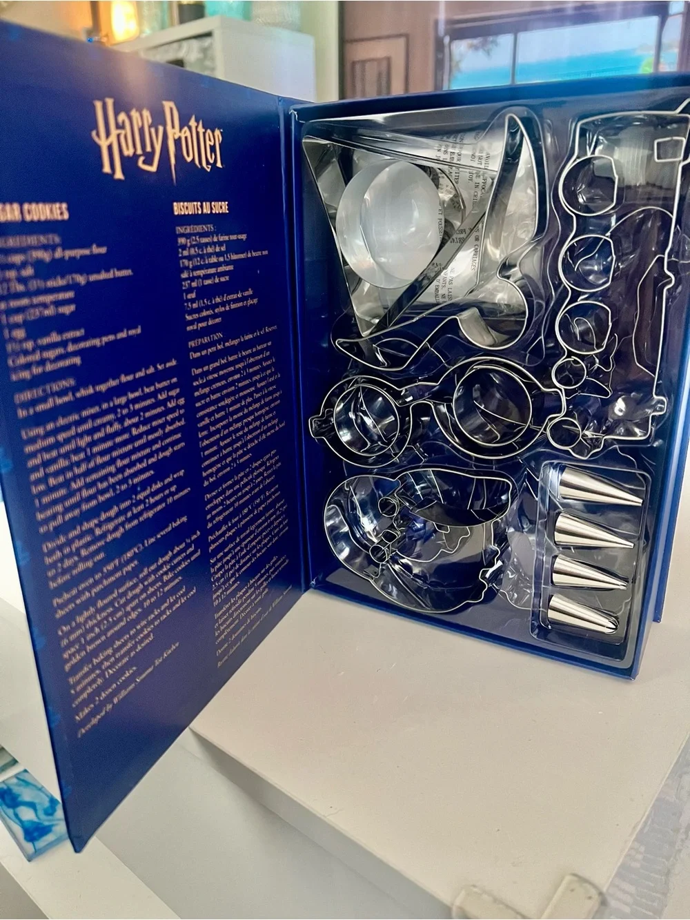 WILLIAMS SONOMA WIZARDING WORLD HARRY POTTER COOKIE BAKING DECORATING KIT new